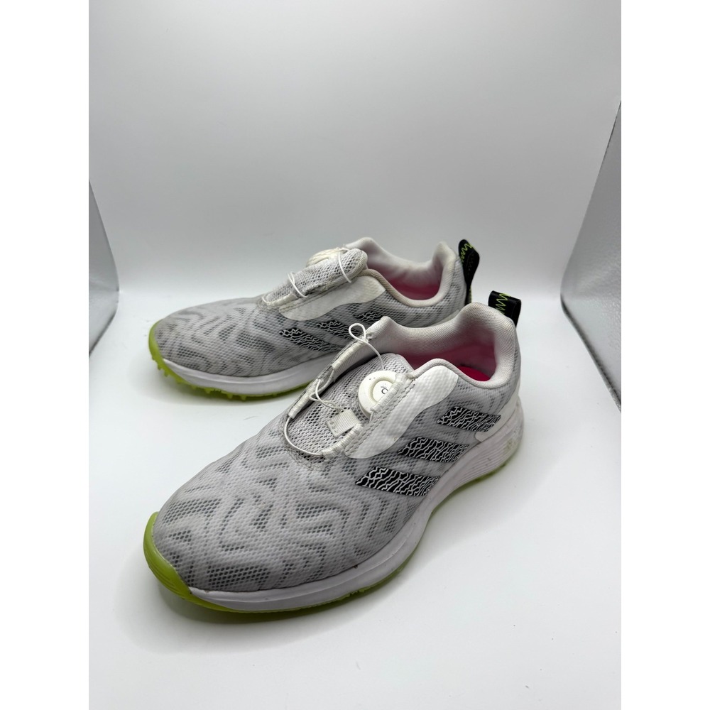 Adidas CodeChaos 25 BOA J IG8770 Unisex Kids 3.5 Sneaker White Black Golf Shoes